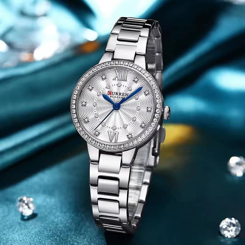 watches | curren watch 9085 | designer watch | stylish watch for women 3