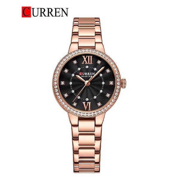 watches | curren watch 9085 | designer watch | stylish watch for women 4