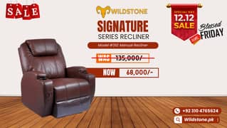 Recliner signature series - sofa recliner - sofa - recliner 12.12 sale