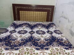 King bed with mattress