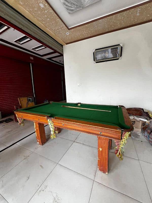 snooker billard table 6/3 3