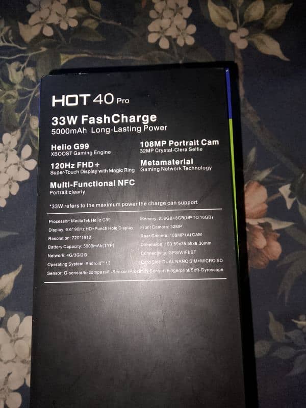 INFINIX HOT 40 PRO 2