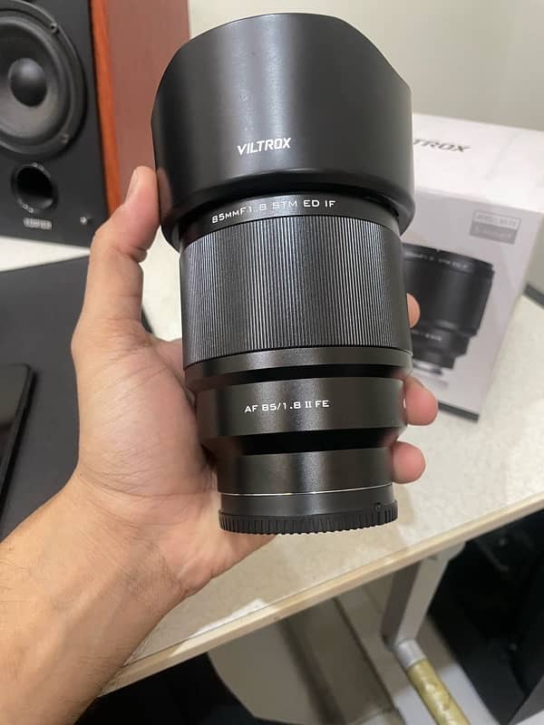 viltrox 85mm sony e mount lens f1.8 mirrorless camera full frame 0