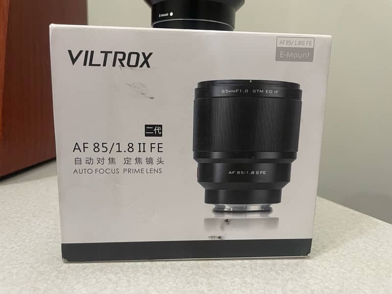 viltrox 85mm sony e mount lens f1.8 mirrorless camera full frame 3