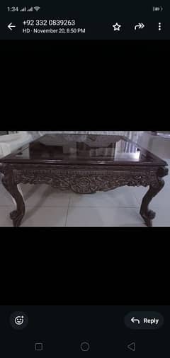 sofa set 5 setar shishm wood+ tebil