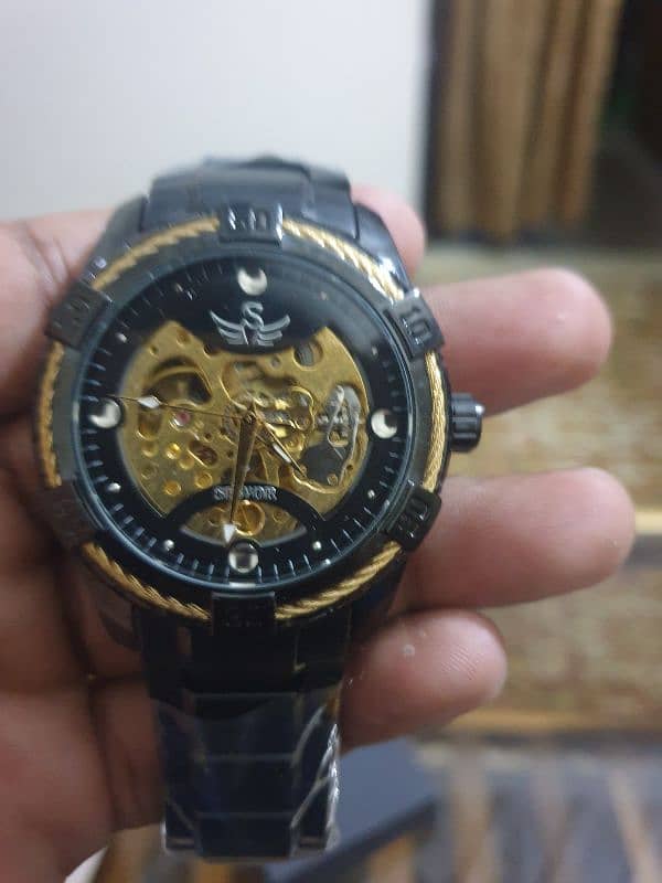 Sewor original skeleton Automatic watch 3