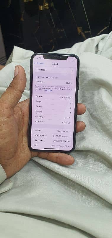 Iphone X 64gb PTA Approved 3