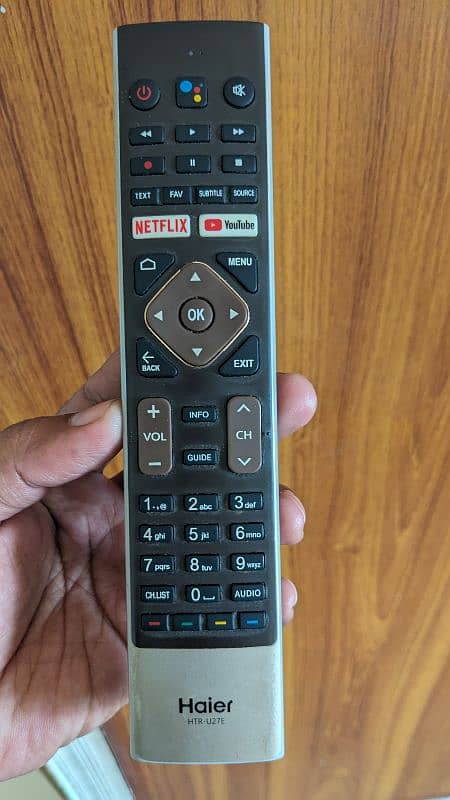 Genuine Haier TV 32 " k6600 Remote 0