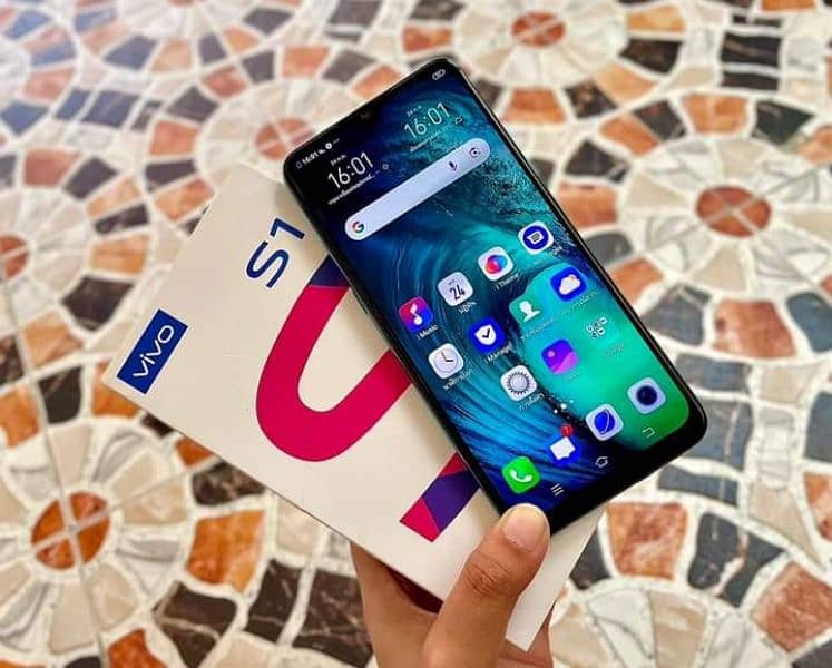 Vivo S1 4GB 128GB full box WhatsApp number 03417057463 1