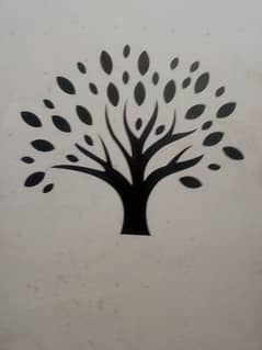 Hand made wall PVC sticker water proof