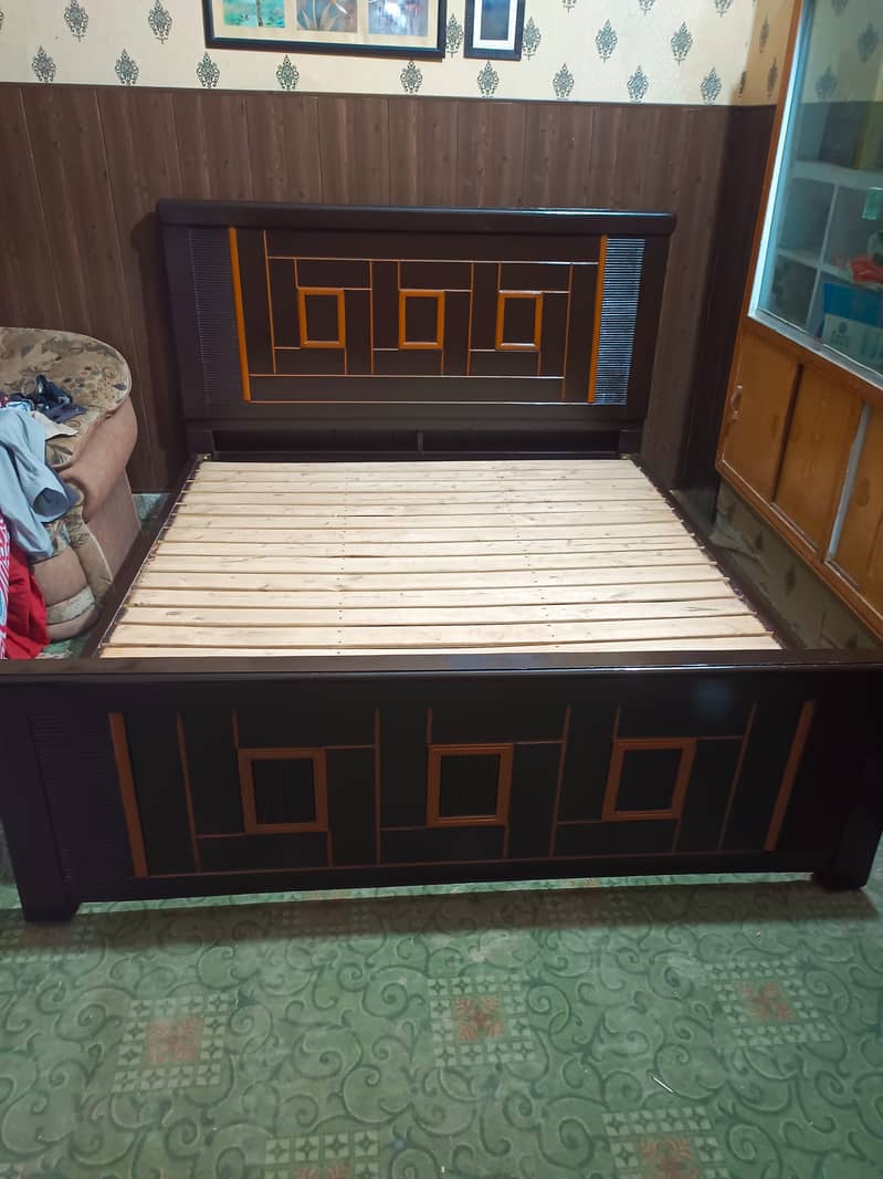 Urgent sale new double size bed 0