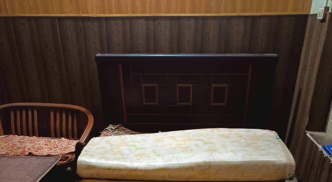 Urgent sale new double size bed 2