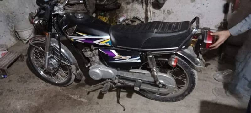 Honda cg125 2019dec sukkur 1