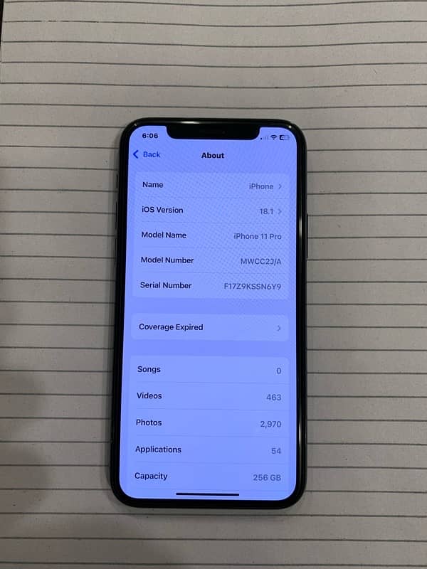 iphone 11 pro 256gb pta approved 2