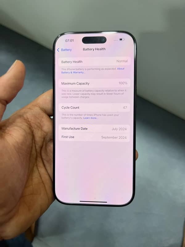 iPhone 16 Pro 128GB Non PTA Physical+ESim 5