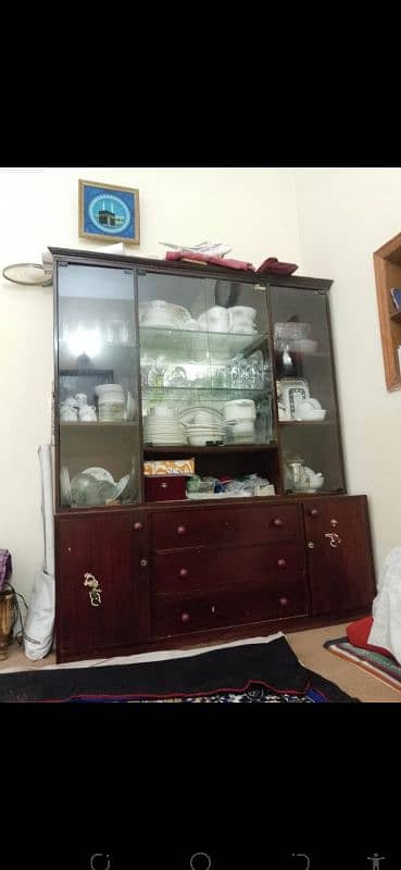 Wooden Showcase cabnet for sale 2