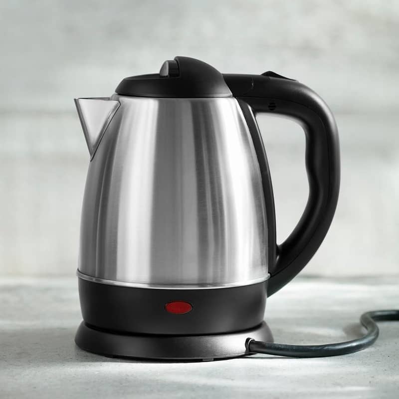 High-Quality Stainless Steel Electric Kettle - 2.0 Liter Capacity, 0