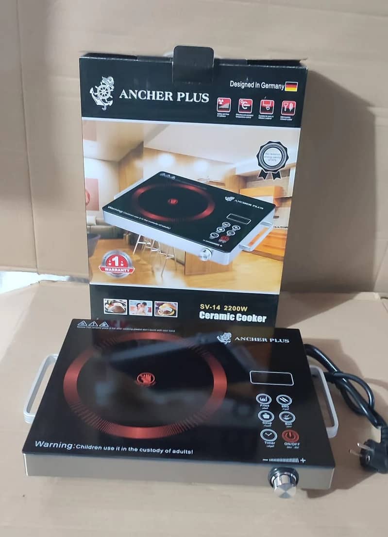 Ancher Plus 2200W electric stove, digital display best quality 1