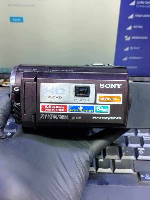 Sony projector handycam | PJ40 | In fresh conditions stock 6