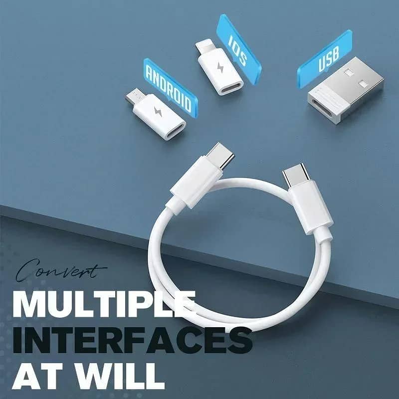 4-in-1 USB Charging Adapter Cable Kit - The Ultimate Charging Solution 3