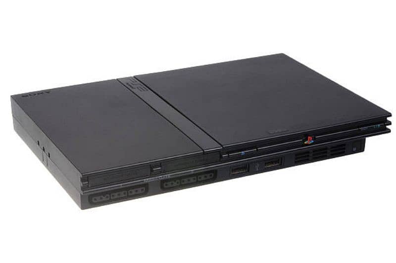 playstation 2 with controller 1