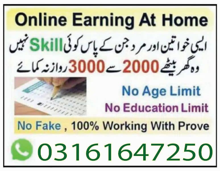 Online job available, Typing/Assignment/Data Entry/Ad posting etc 3