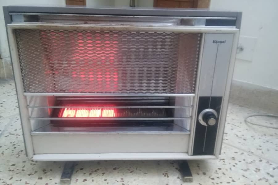 antique rinnai gas big heater 10