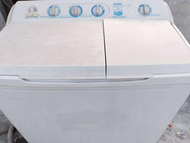 Haier twin tub washing machine 3