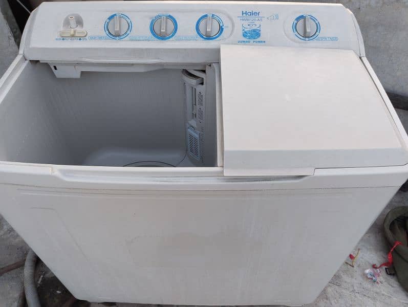 Haier twin tub washing machine 7