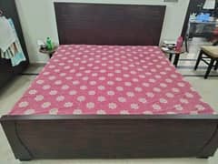 lasaani wooden double bed