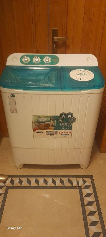 Boss twintube washing machine 1