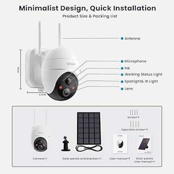 imported CCTV CAMERA ZS-GX1S 0