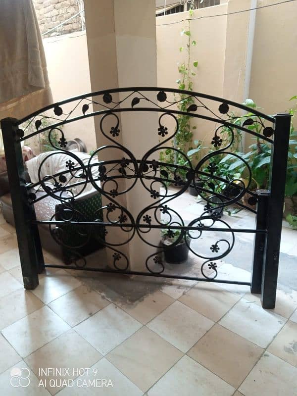 Iron rod bed for sale urgent 0