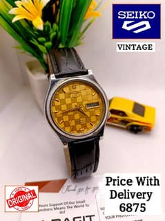 SEIKO 5 CITIZENS ORIENT AUTOMATIC MEN WRIST WATCH 03161737353