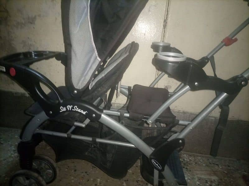 pram/walker/ 4 wheel staller urgent for sale 1