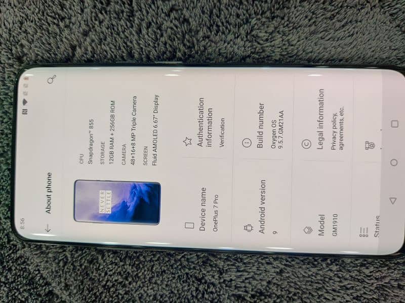 OnePlus 7pro with 12gb Ram+256gb storage 1