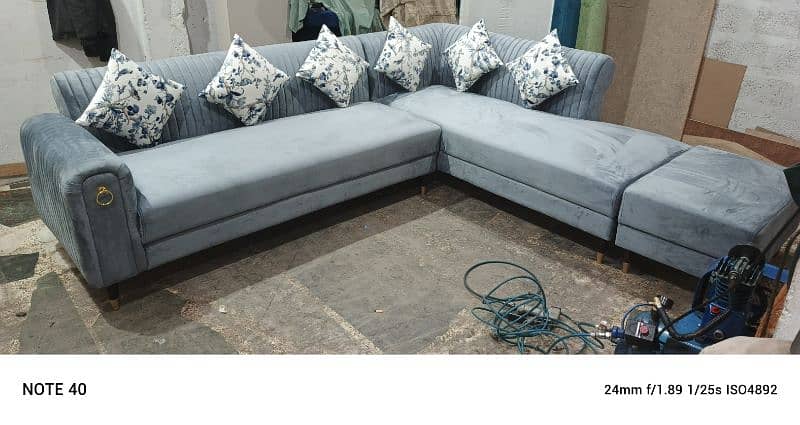 Brand new 7 seter corner sofa for sell available in my workshop . 1