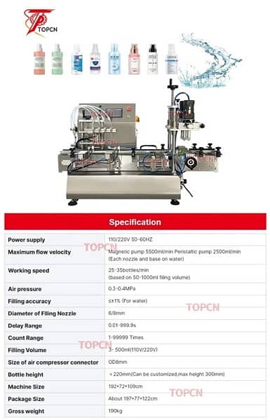 Imported Automatic Bottle Filling & Capping Machine-Water, Juice & Oil 2