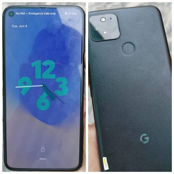 Google Pixel 5 Non pta with fresh condition 0