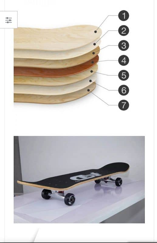 Simple not simple AD orignal  professional skateboard maple wood 2