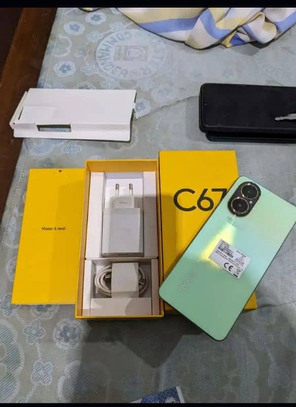 URGENT SELL MY REALME C67 8GB+128GB 10/10 CONDITION WITH BOX & CHARGER 0