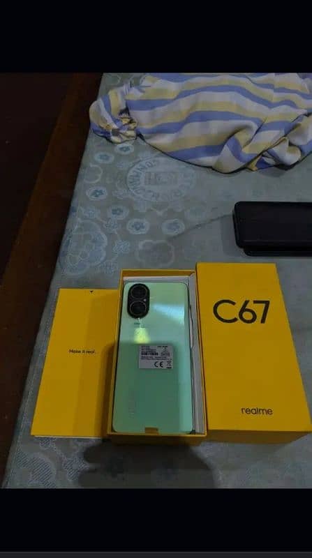 URGENT SELL MY REALME C67 8GB+128GB 10/10 CONDITION WITH BOX & CHARGER 1