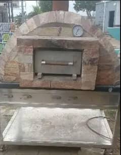 commercial oven made of bricks and iron