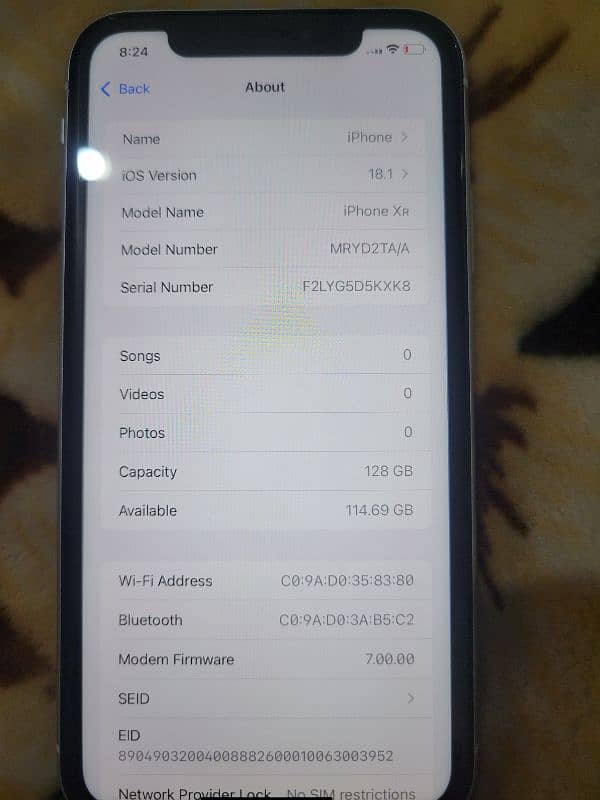 Iphone XR pta apporved 4