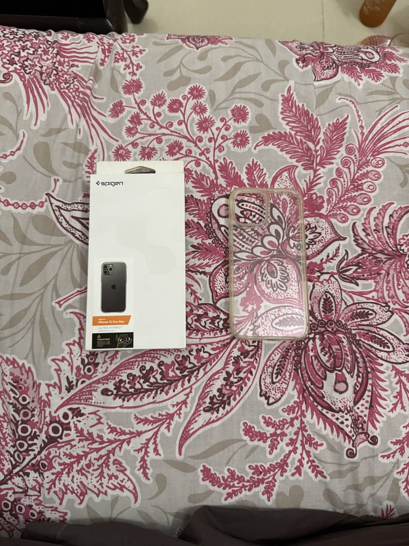 Apple iPhone 12 Pro Max Used Spigen Case 0