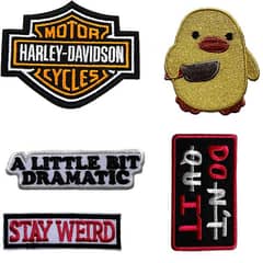 Generic & Brand Embroidery Patches - Sew-On, Iron-On, Velcro