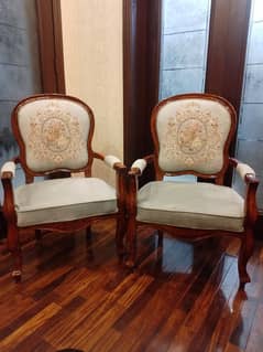 original sheesham wood only two chair