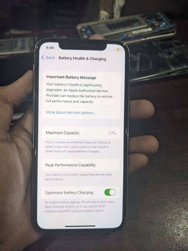 I phone x 64 gb non pta 10/10 condition 6