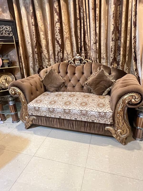 taj 7 seater sofa set 0