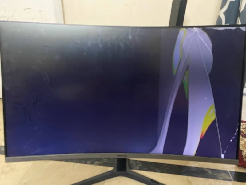 Samsung  curved monitor 1